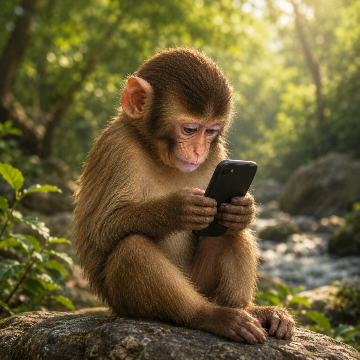fone choosing spare raven phones from a wooden wardrobe